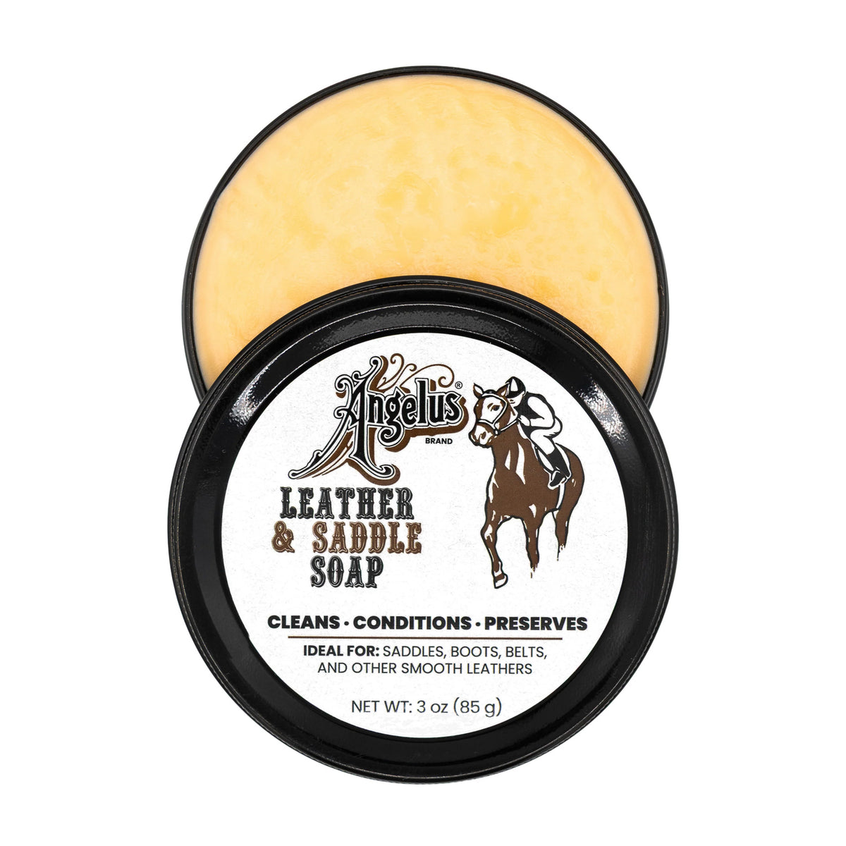 Angelus Leather & Saddle Soap 3 oz Footwear Accessories Angelus Clear OS