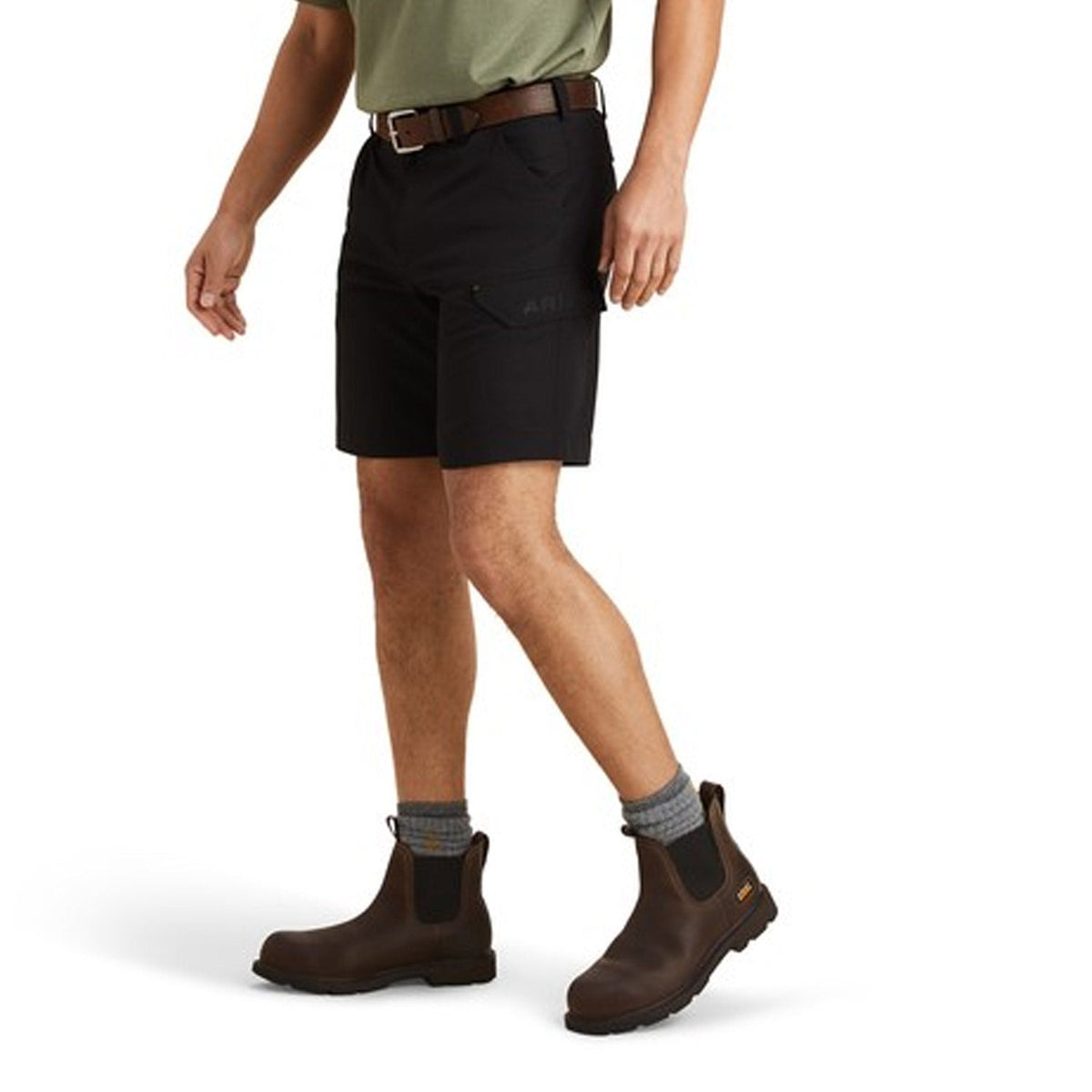 Ariat Men's Rebar WorkFlow 9" Ultralight Short Shorts Ariat Black 28