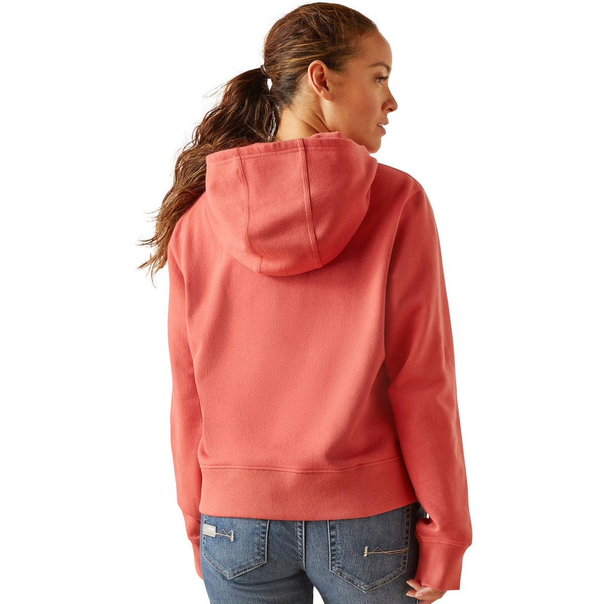 Ariat Women's Rebar Lightweight Cropped Hoodie Sweatshirts & Hoodies Ariat