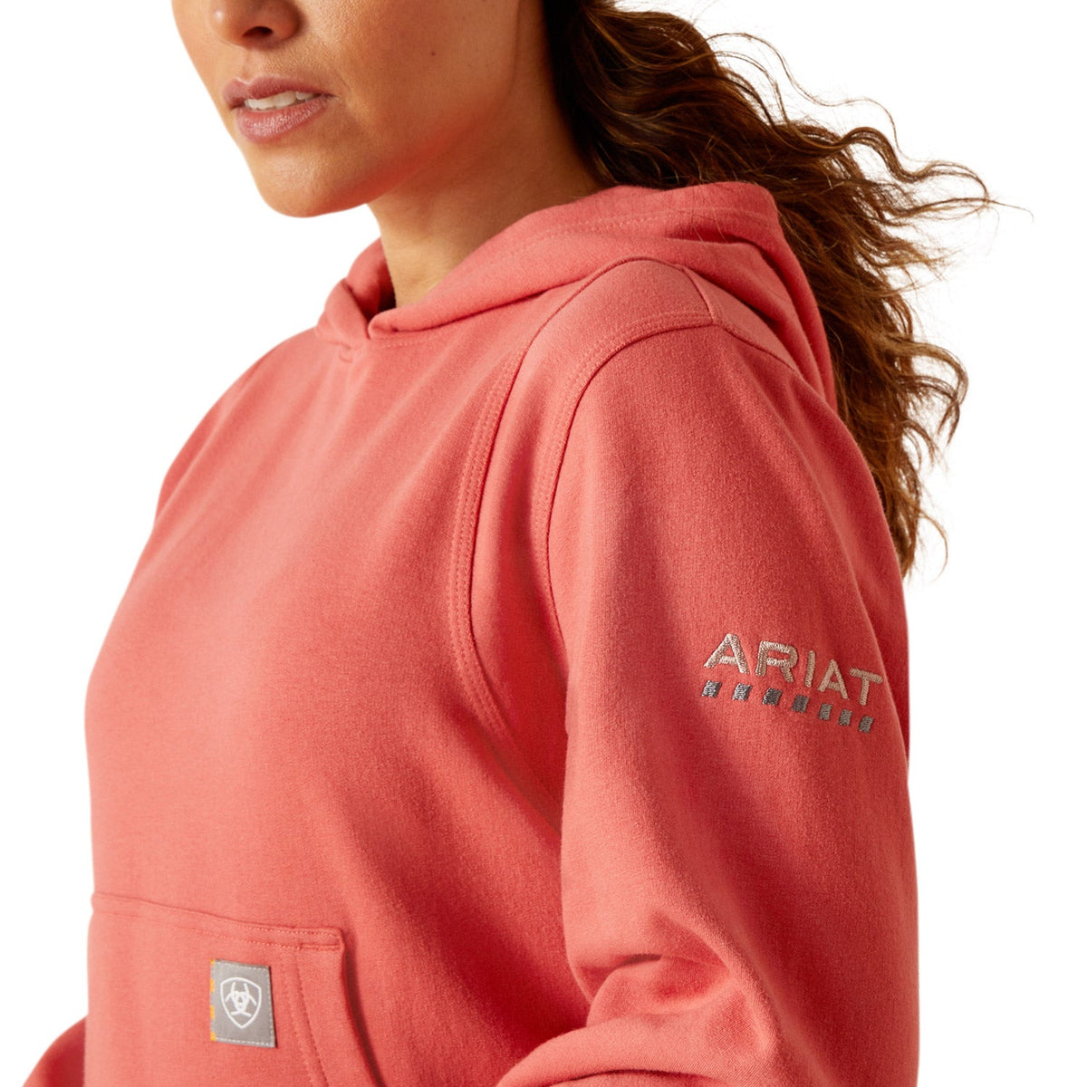 Ariat Women's Rebar Lightweight Cropped Hoodie Sweatshirts & Hoodies Ariat