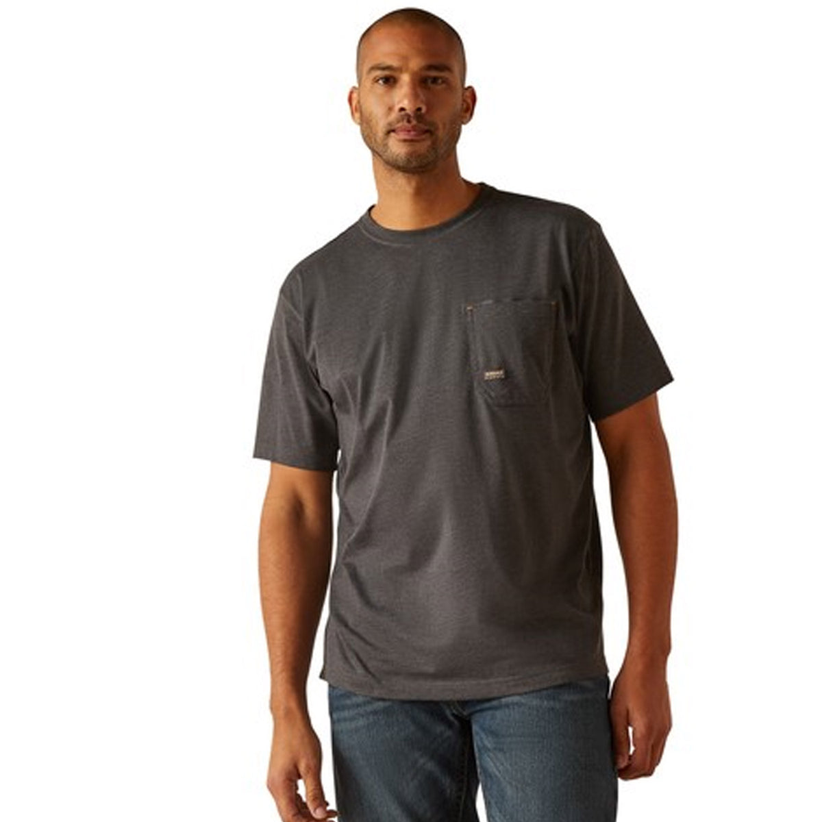 Ariat Men&#39;s Rebar Workman Born For This Short Sleeve T-Shirt - Work World - Workwear, Work Boots, Safety Gear