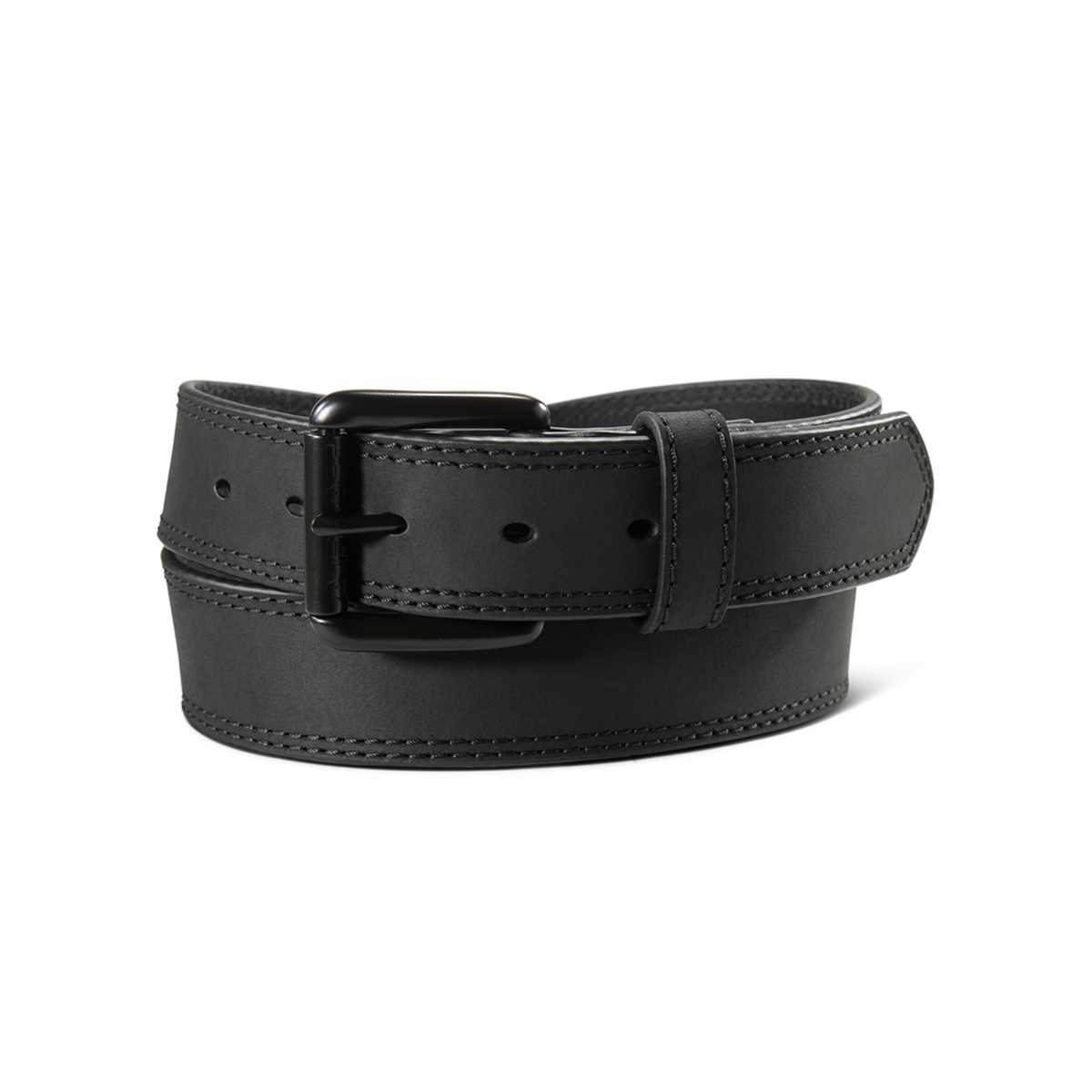 Ariat Men's Double Stitch 1.5" Leather Belt - Work World - Workwear, Work Boots, Safety Gear