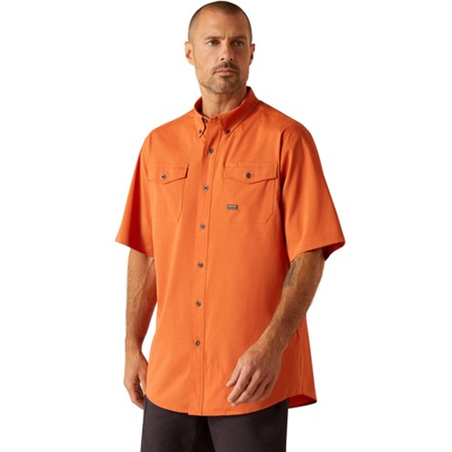 Ariat Men's Rebar Made Tough VentTEK DuraStretch Work Shirt - Work World - Workwear, Work Boots, Safety Gear