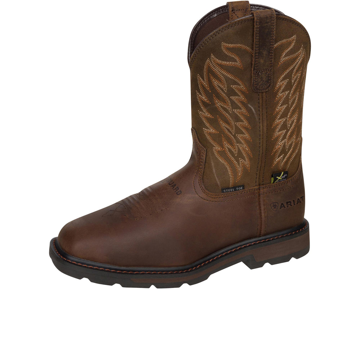 Ariat Men's Groundbreaker Wide Square Toe MetGuard Steel Toe Work Boot Work Boots Ariat