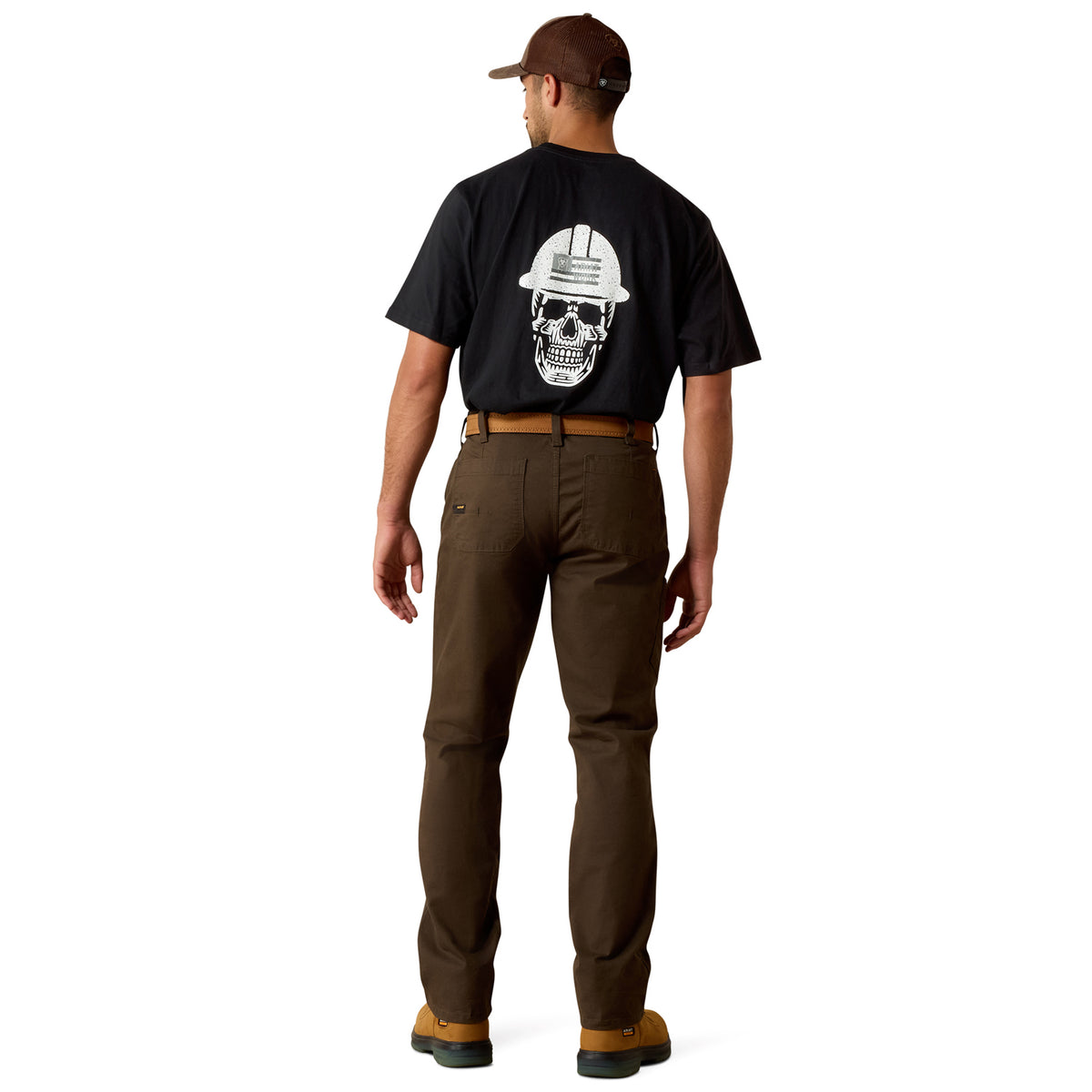 Ariat Men's Rebar M4 Low Rise DuraStretch Made Tough Double Front Stackable Straight Leg Pant Pants Ariat