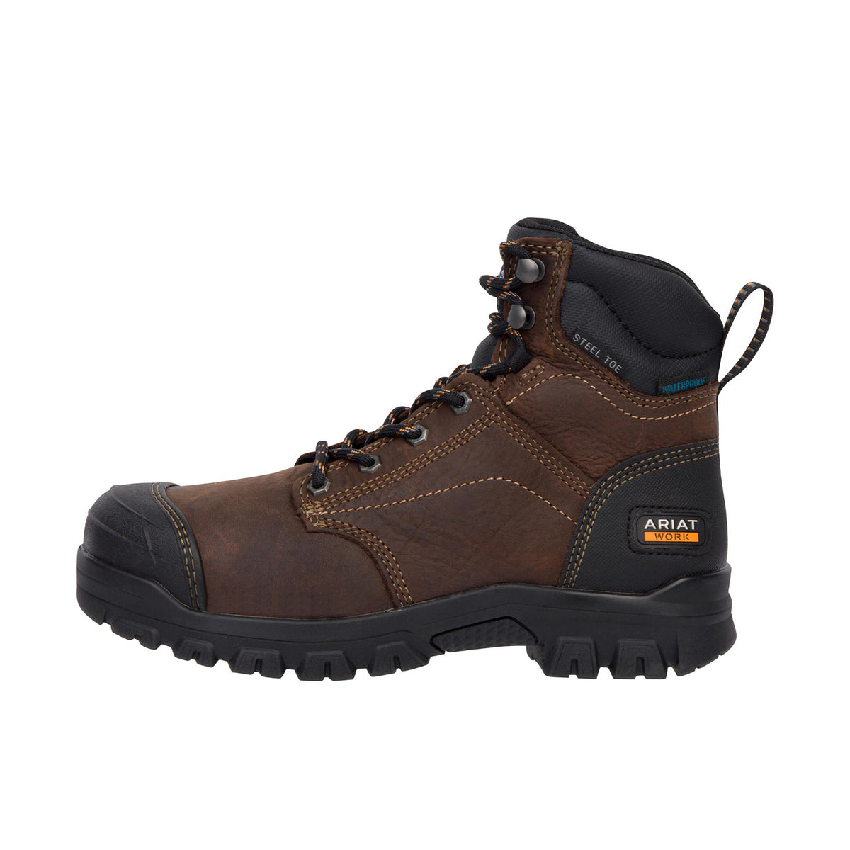 Ariat Women's Treadfast 6" Waterproof Steel Toe Work Boot Work Boots Ariat