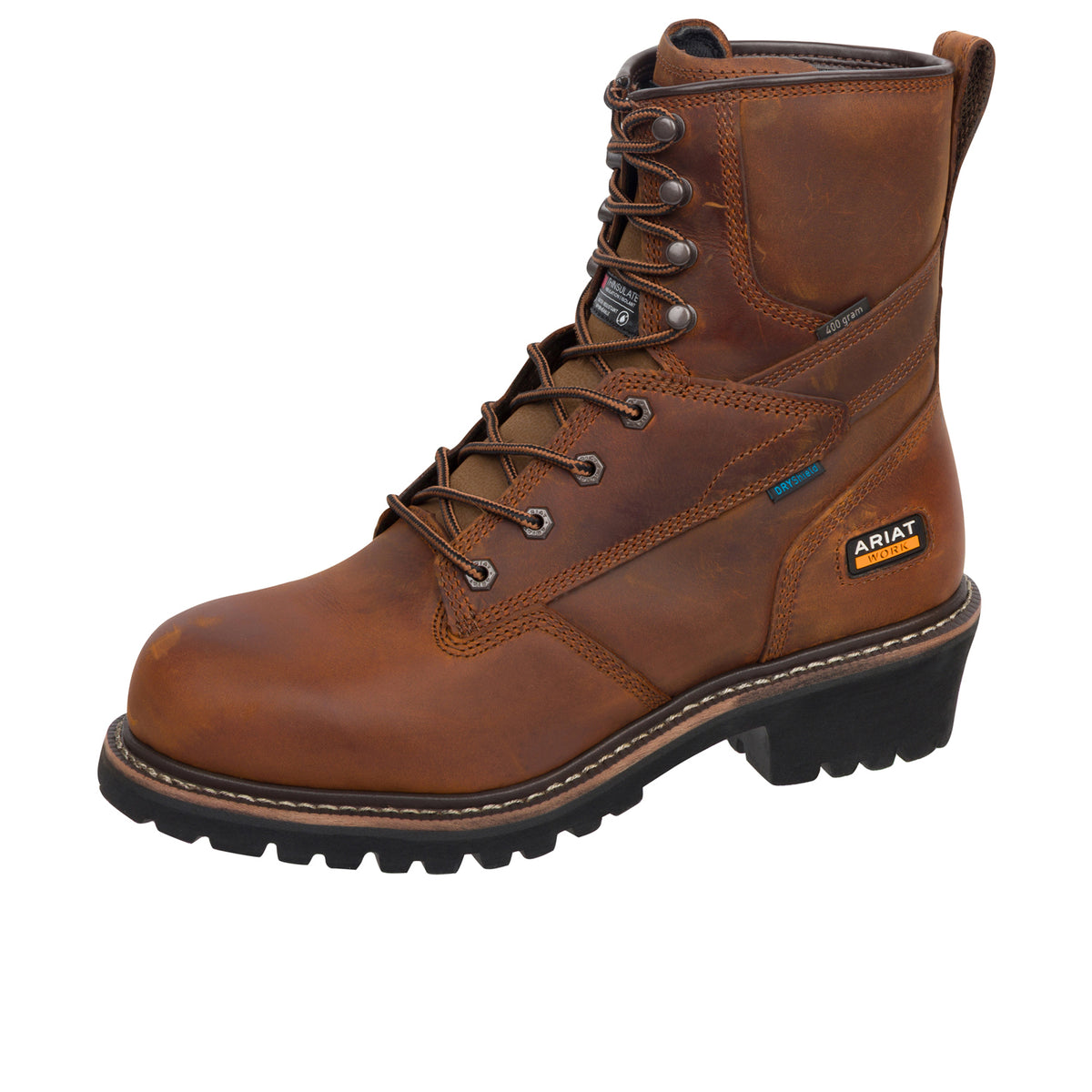Ariat Men's Logger Shock Shield Waterproof Insulated Work Boot Work Boots Ariat
