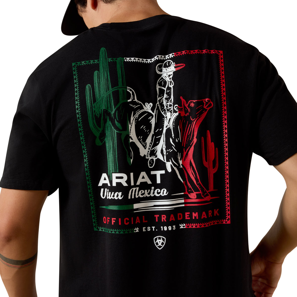Ariat Men's Buckin Baqueno Short Sleeve T-Shirt