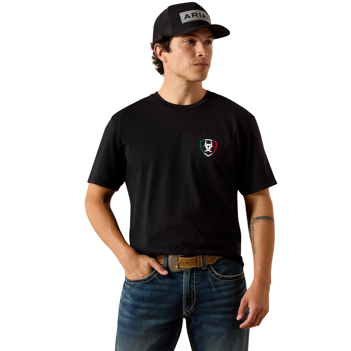 Ariat Men's Buckin Baqueno Short Sleeve T-Shirt