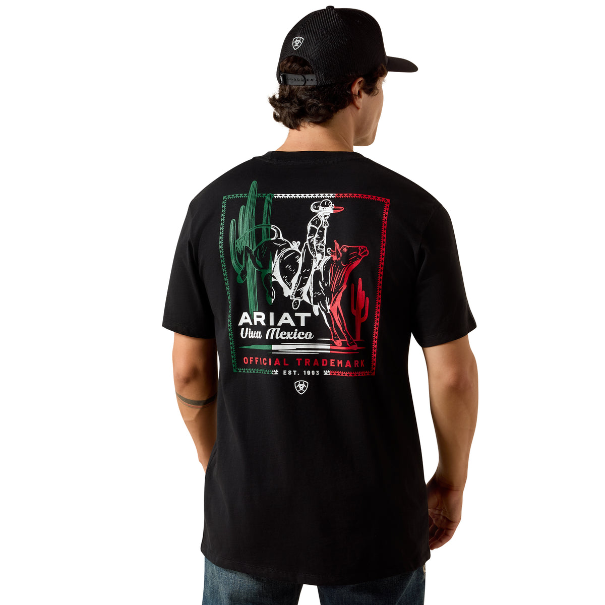 Ariat Men's Buckin Baqueno Short Sleeve T-Shirt
