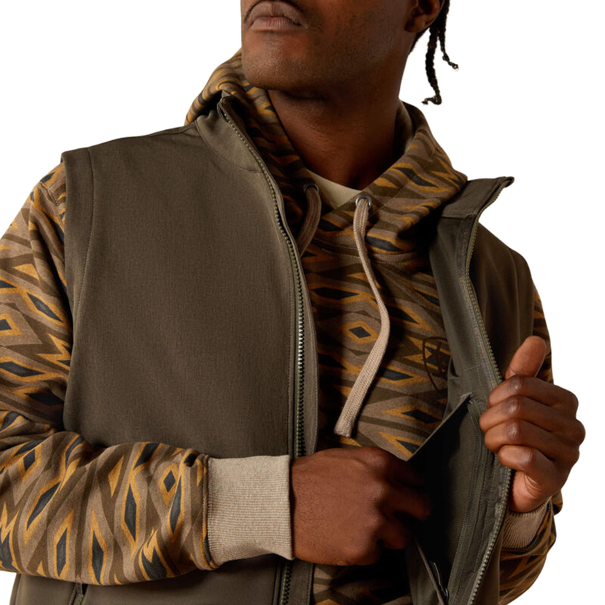 Ariat Men's Logo Softshell Vest Vests Ariat