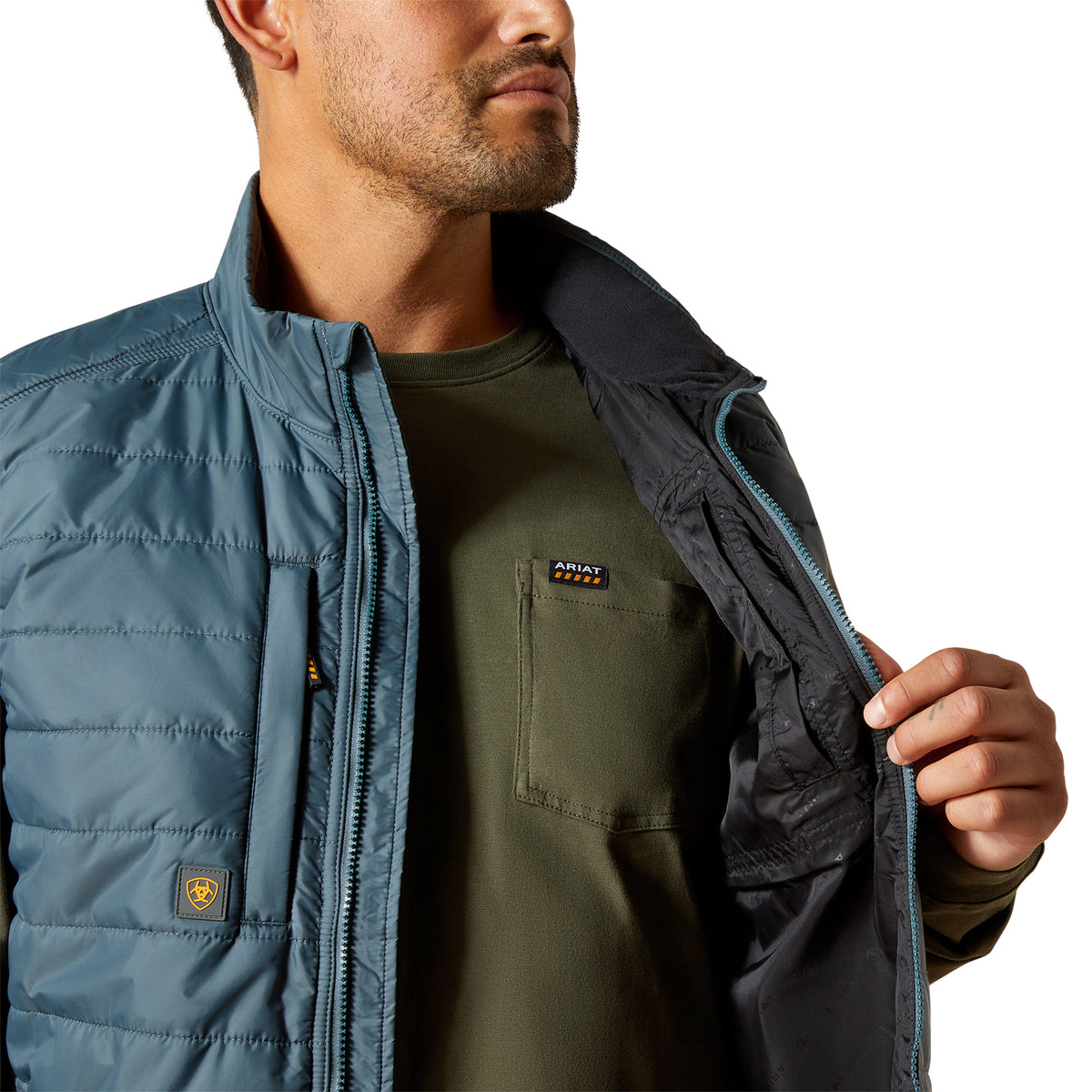 Ariat Men's Rebar Cordura Ripstop Lightweight Insulated Vest Vests Ariat
