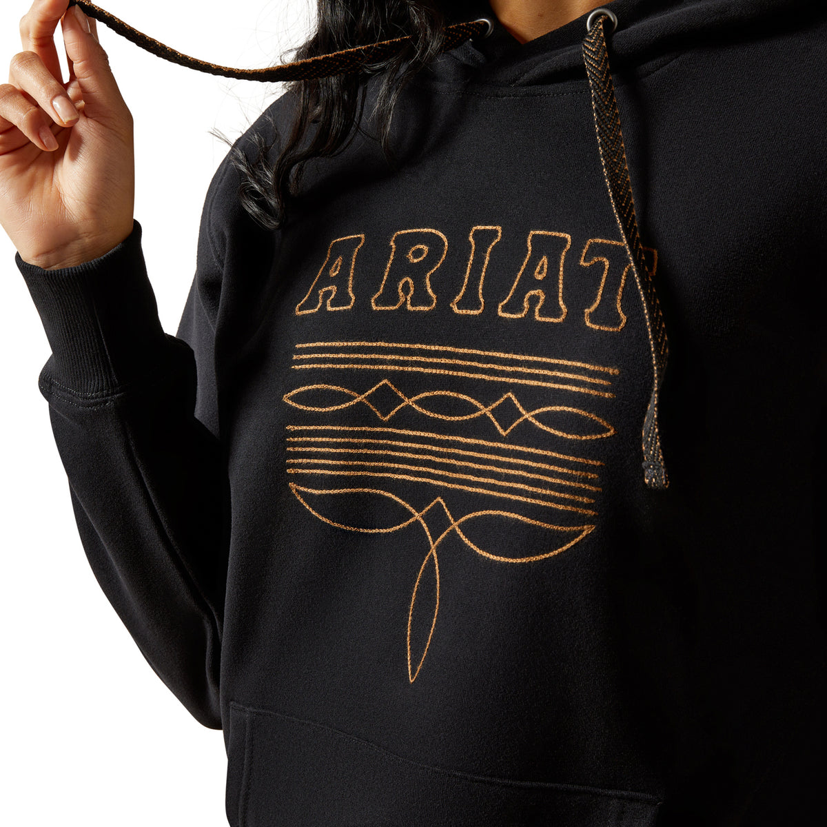 Ariat Women's Booted Logo Hoodie Sweatshirts & Hoodies Ariat