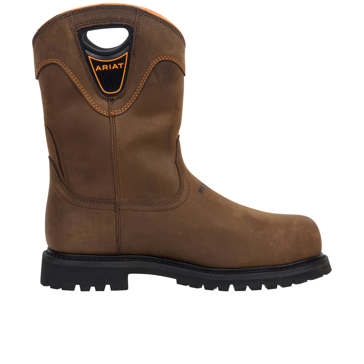 Ariat Men's Longview Shock Shield MetGuard Waterproof Comp Toe Work Boot Work Boots Ariat Brown 10 2E