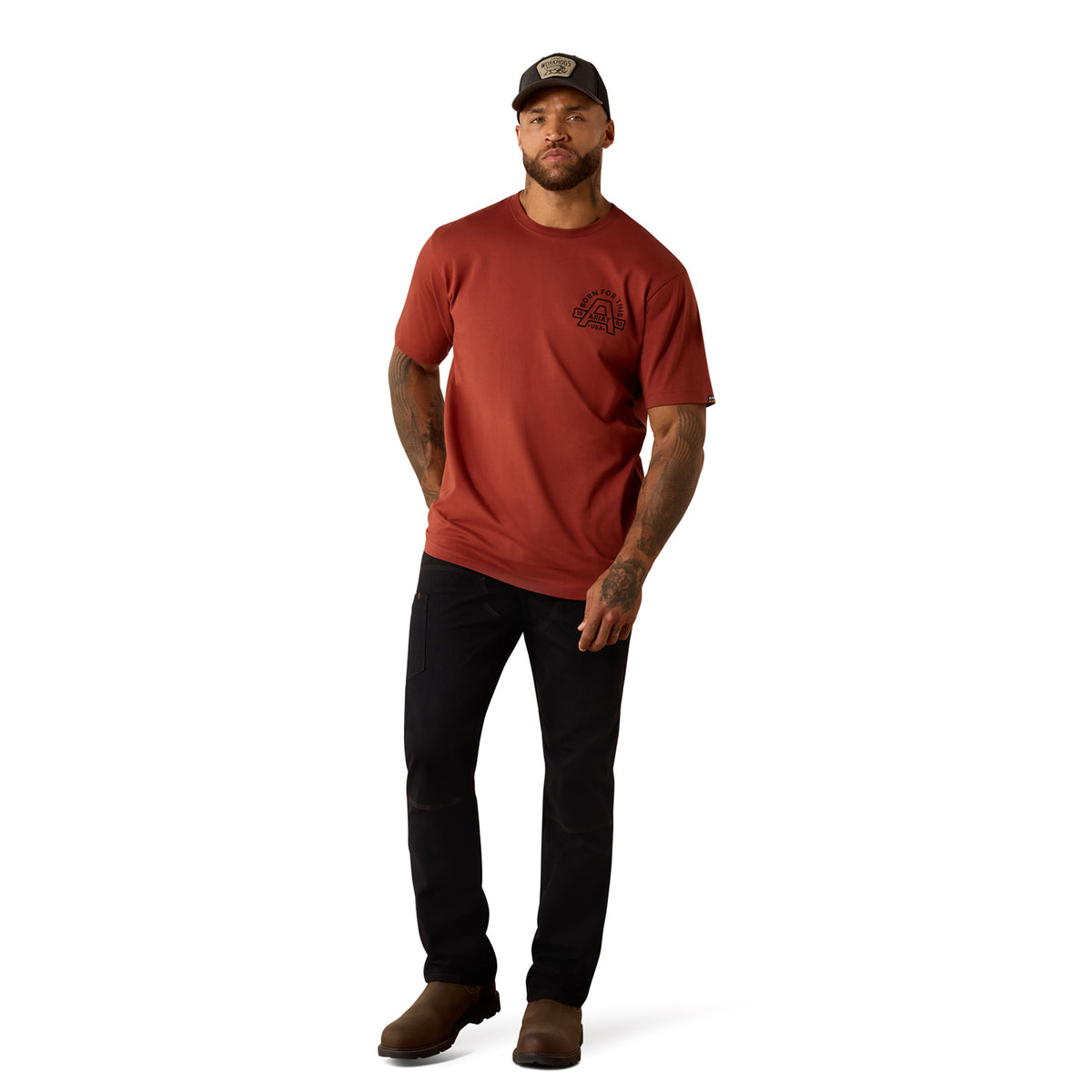 Ariat Men's Rebar Cotton Strong Hardhead T-Shirt T-Shirts Ariat