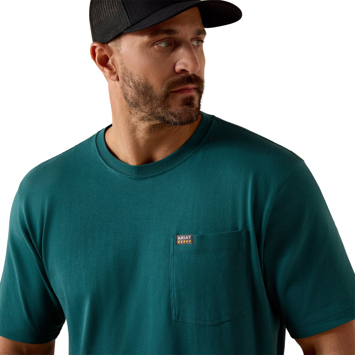 Ariat Men's Rebar Cotton Strong Standard Pocket T-Shirt T-Shirts Ariat
