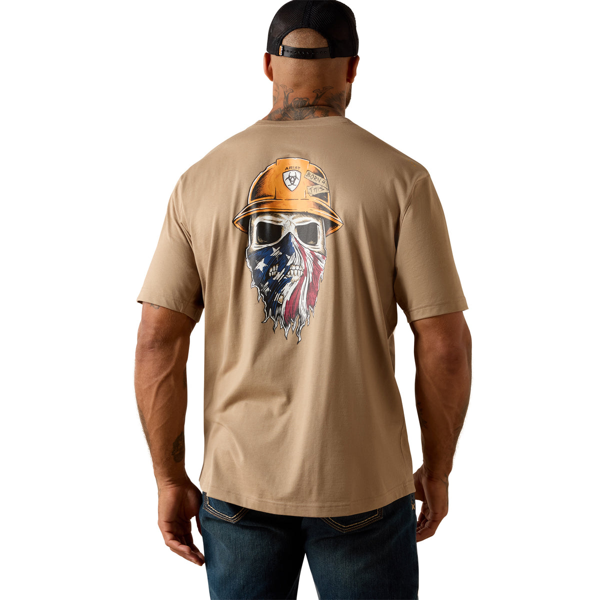 Ariat Men's Rebar Workman Born For This T-Shirt T-Shirts Ariat
