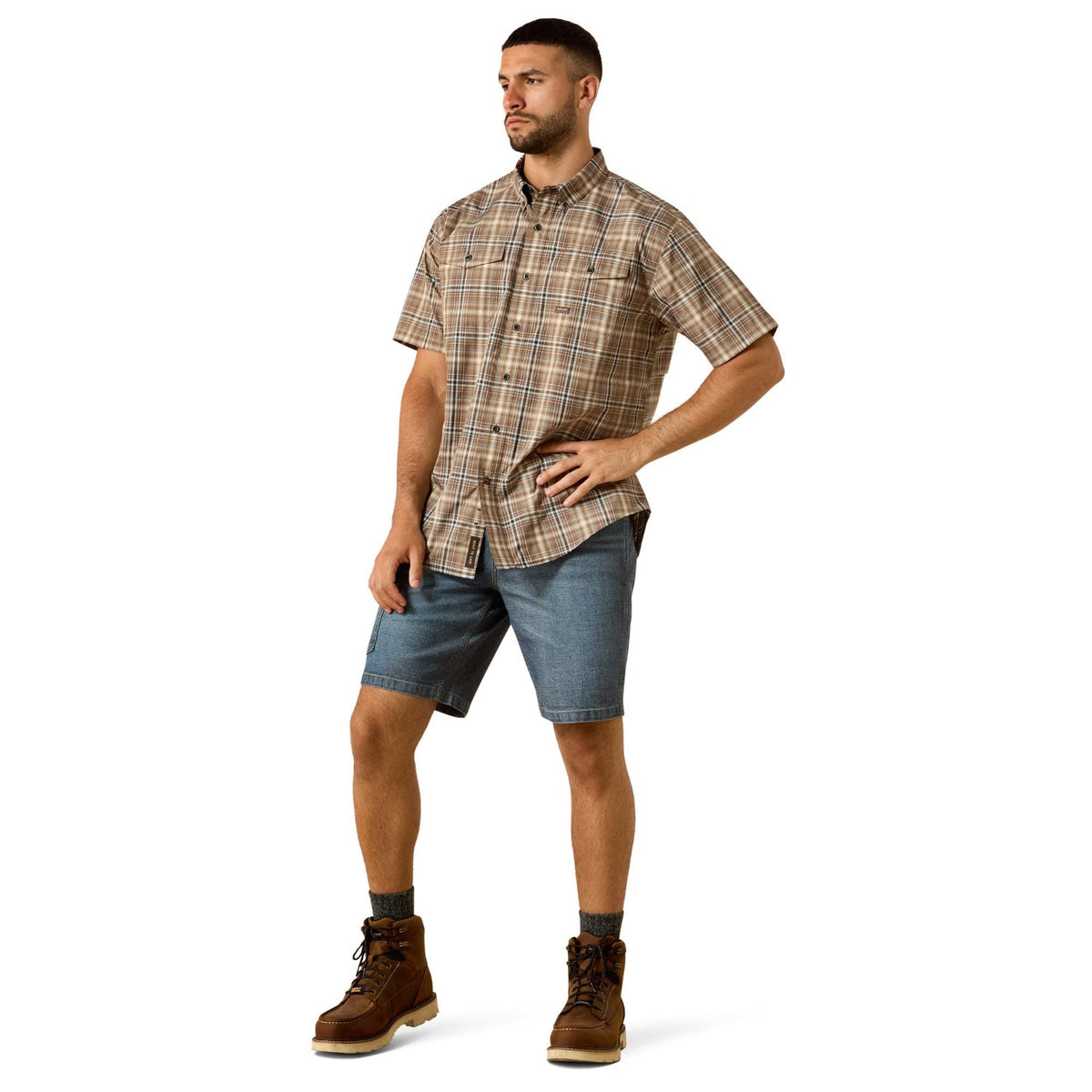 Ariat Men's Rebar Made Tough VentTEK DuraStretch Work Shirt - Work World - Workwear, Work Boots, Safety Gear