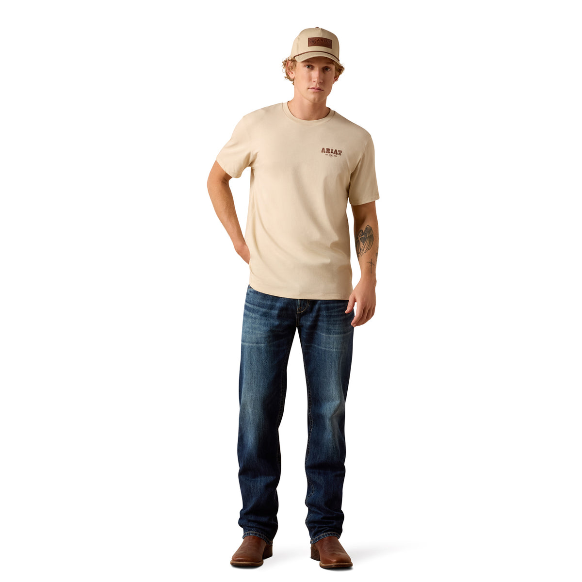 Ariat Men's Cowboy Up Classic Fit T-Shirt