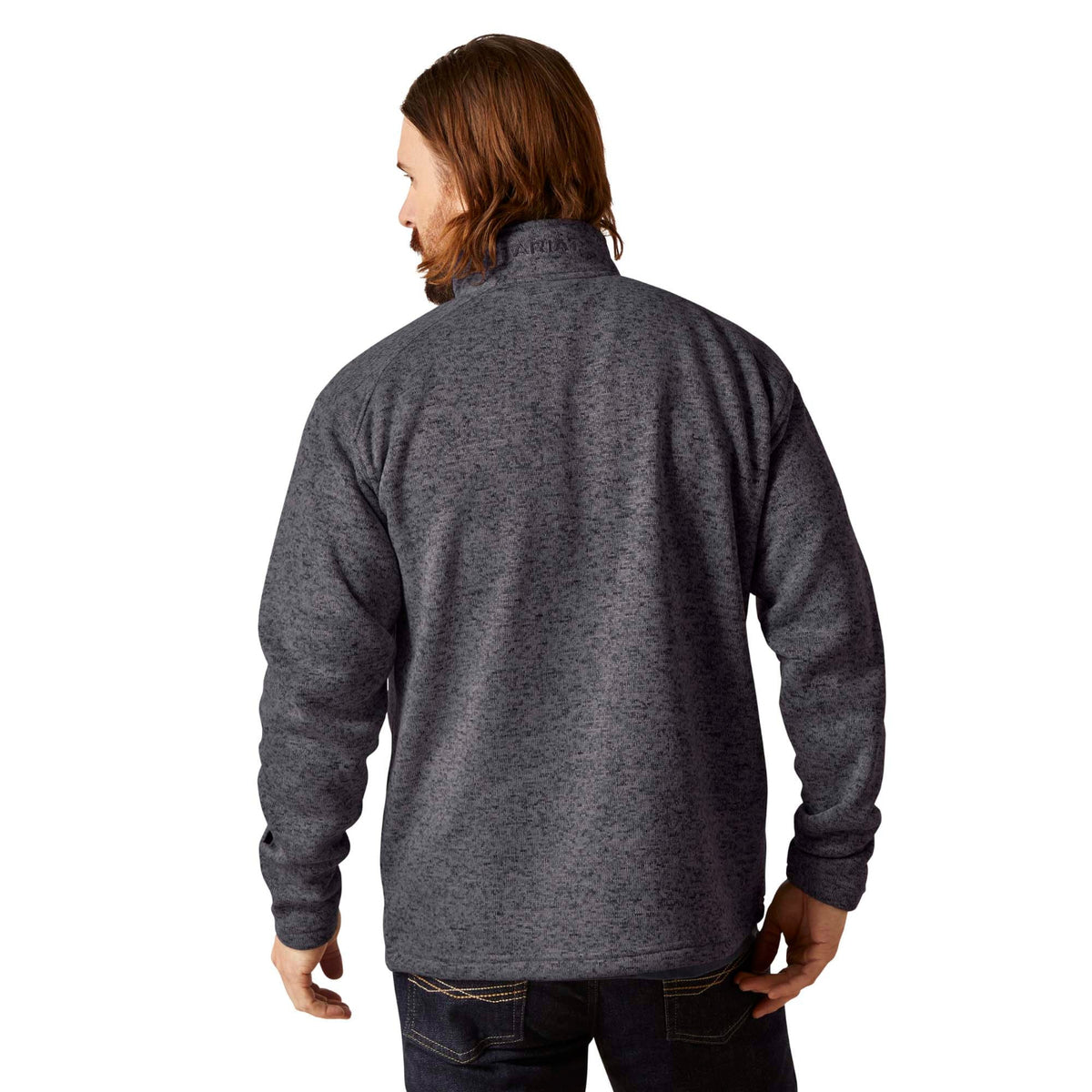 Ariat Men's Caldwell Logo 1/4 Zip Sweater Sweatshirts & Hoodies Ariat