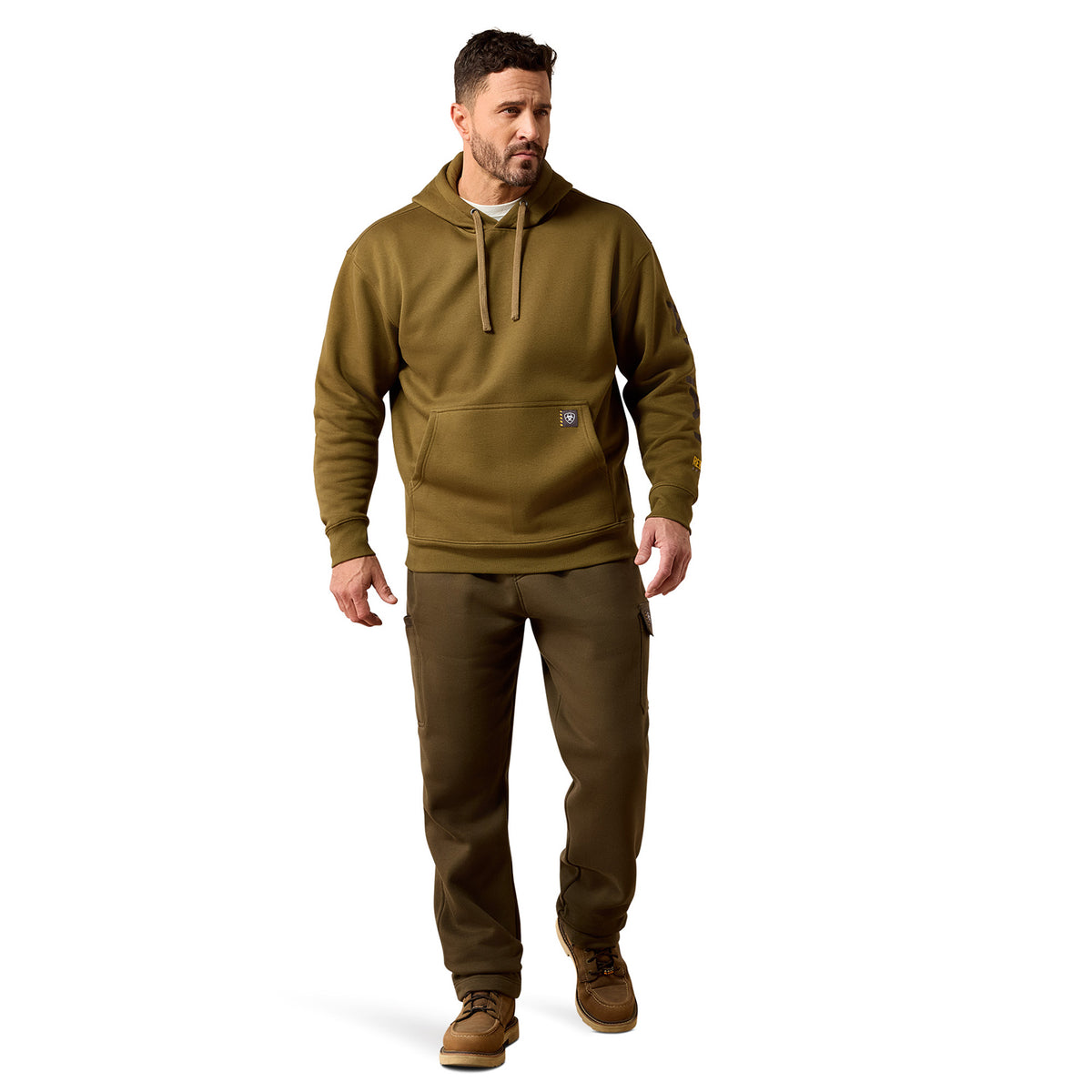 Ariat Men's Rebar Workman Graphic Hoodie