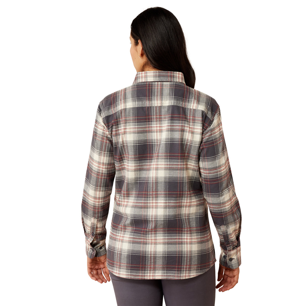 Ariat Women's Rebar Flannel Durastretch Long Sleeve Work Shirt Work Shirts Ariat