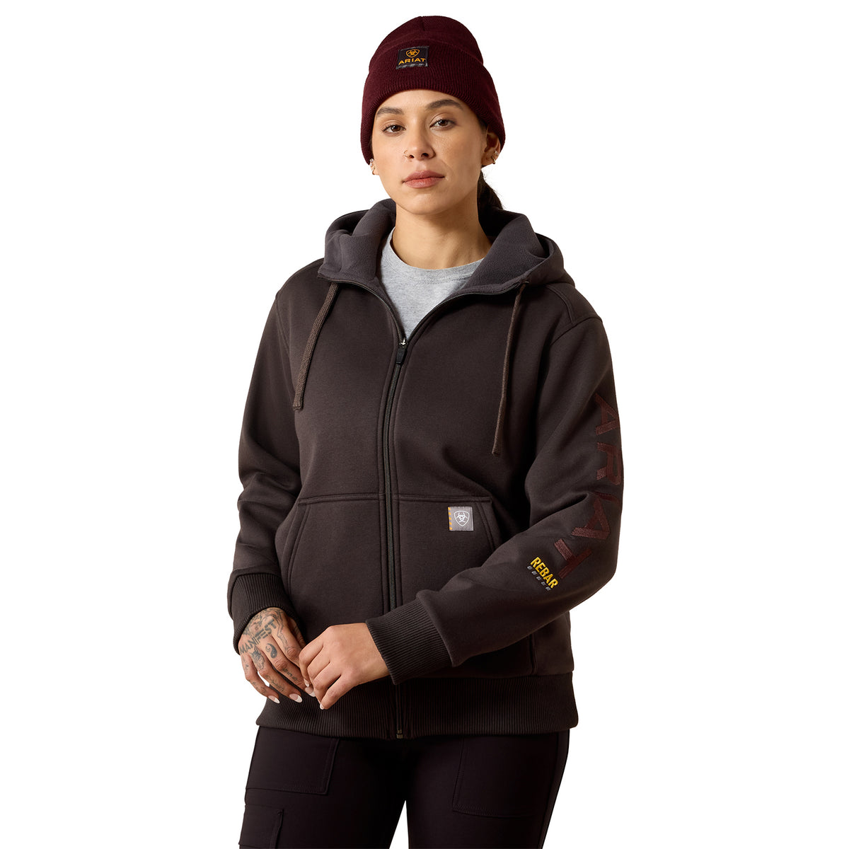 Ariat Women's Rebar All-Weather Full Zip Hoodie