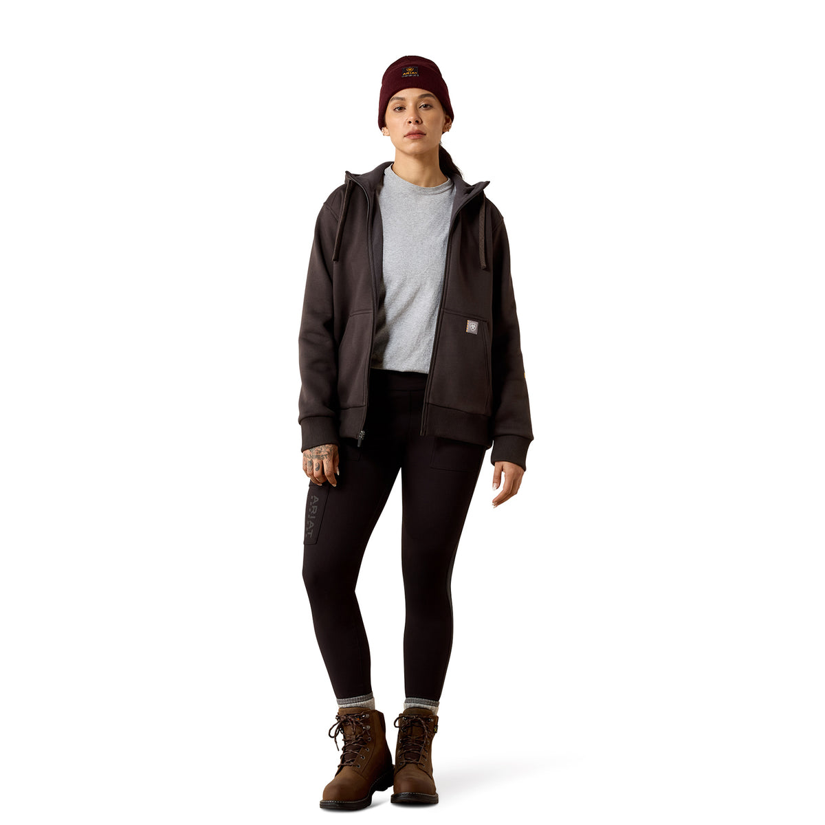 Ariat Women's Rebar All-Weather Full Zip Hoodie