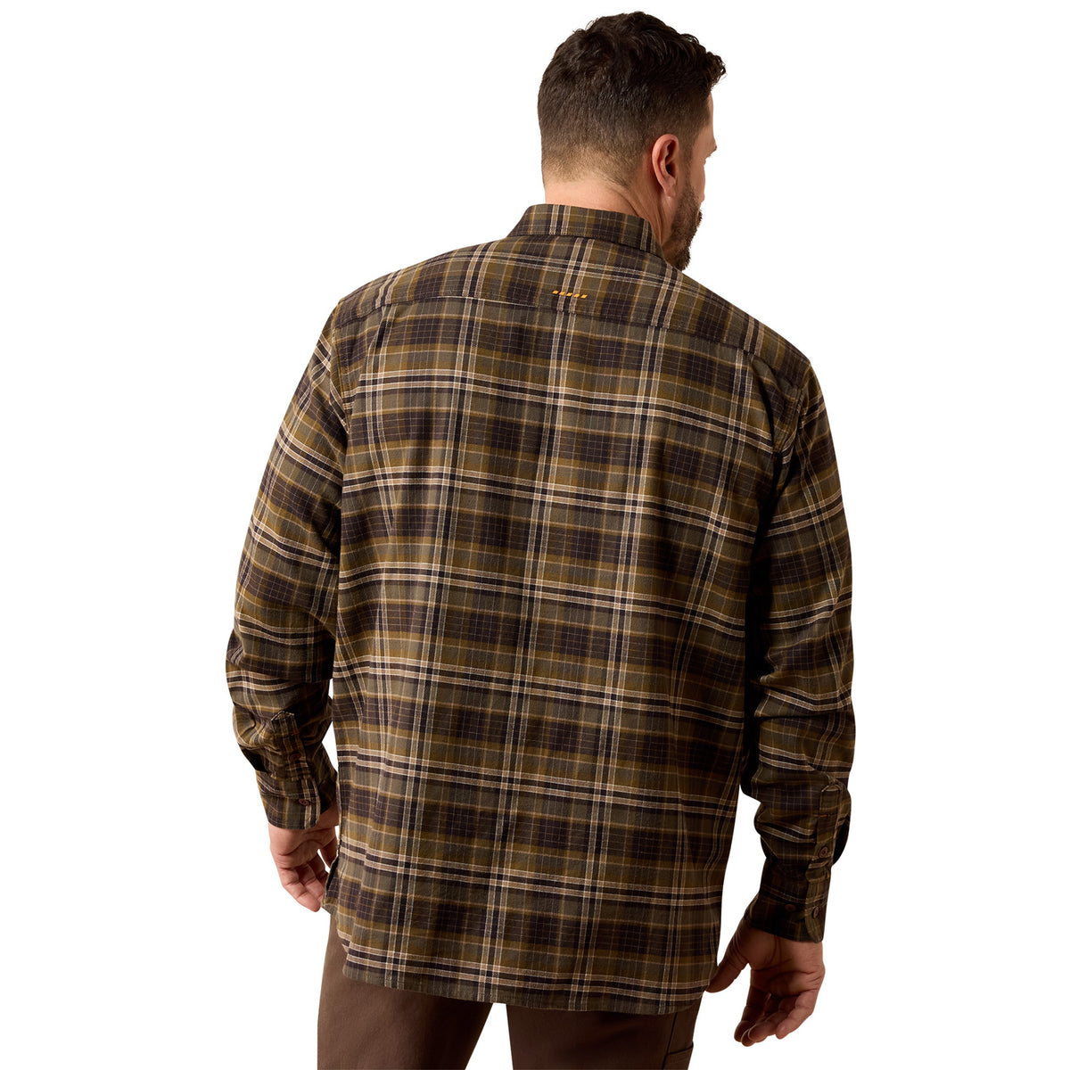 Ariat Men's Rebar Flannel Durastretch Long Sleeve Work Shirt