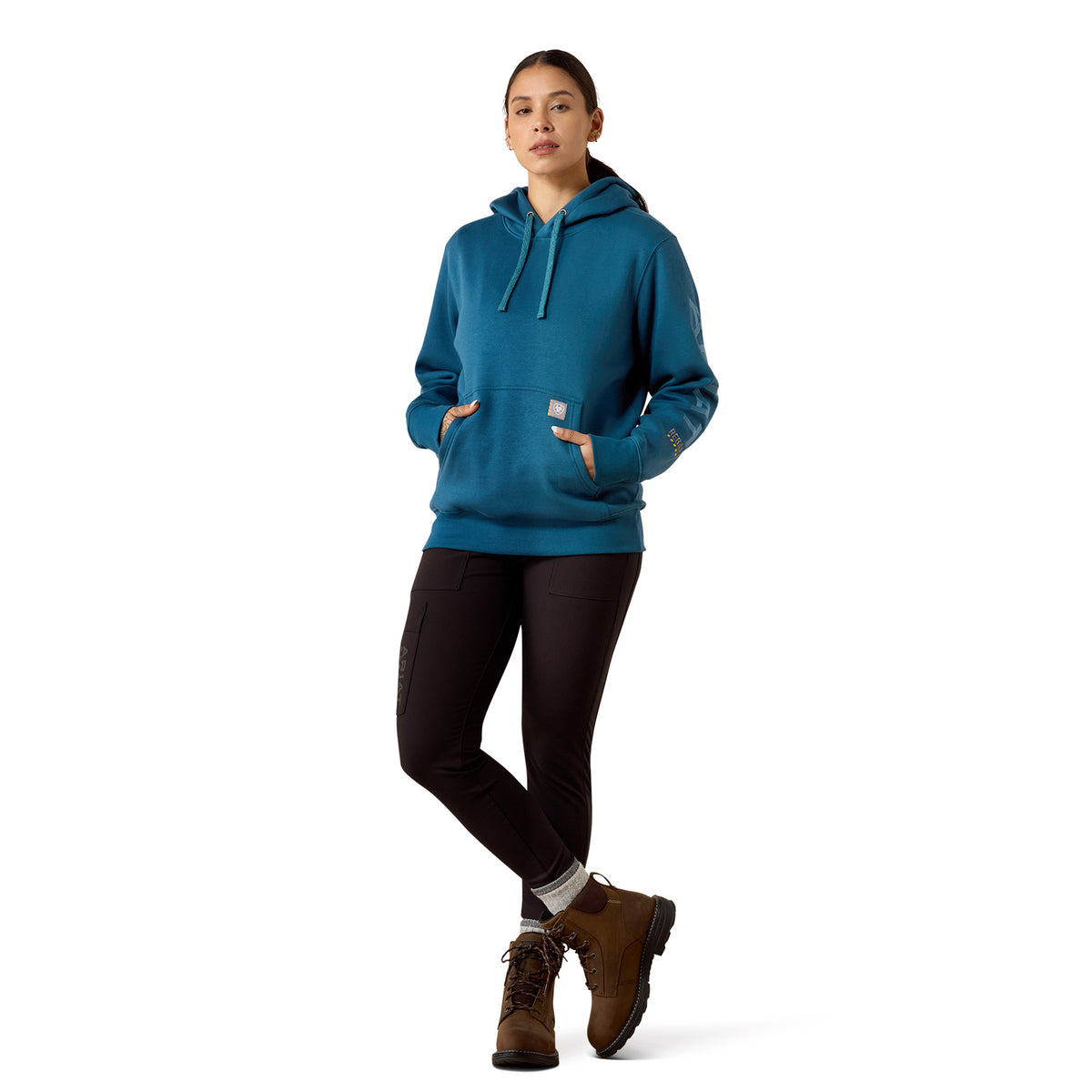 Ariat Women's Rebar Workman Graphic Hoodie Sweatshirts & Hoodies Ariat