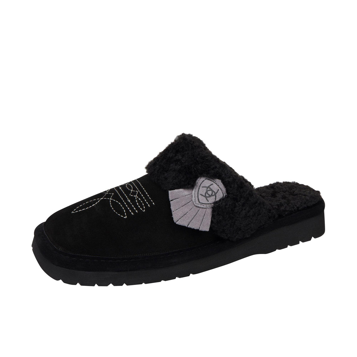 Ariat Women's Jackie Square Toe Slipper Slip-On Shoes & Clogs Ariat