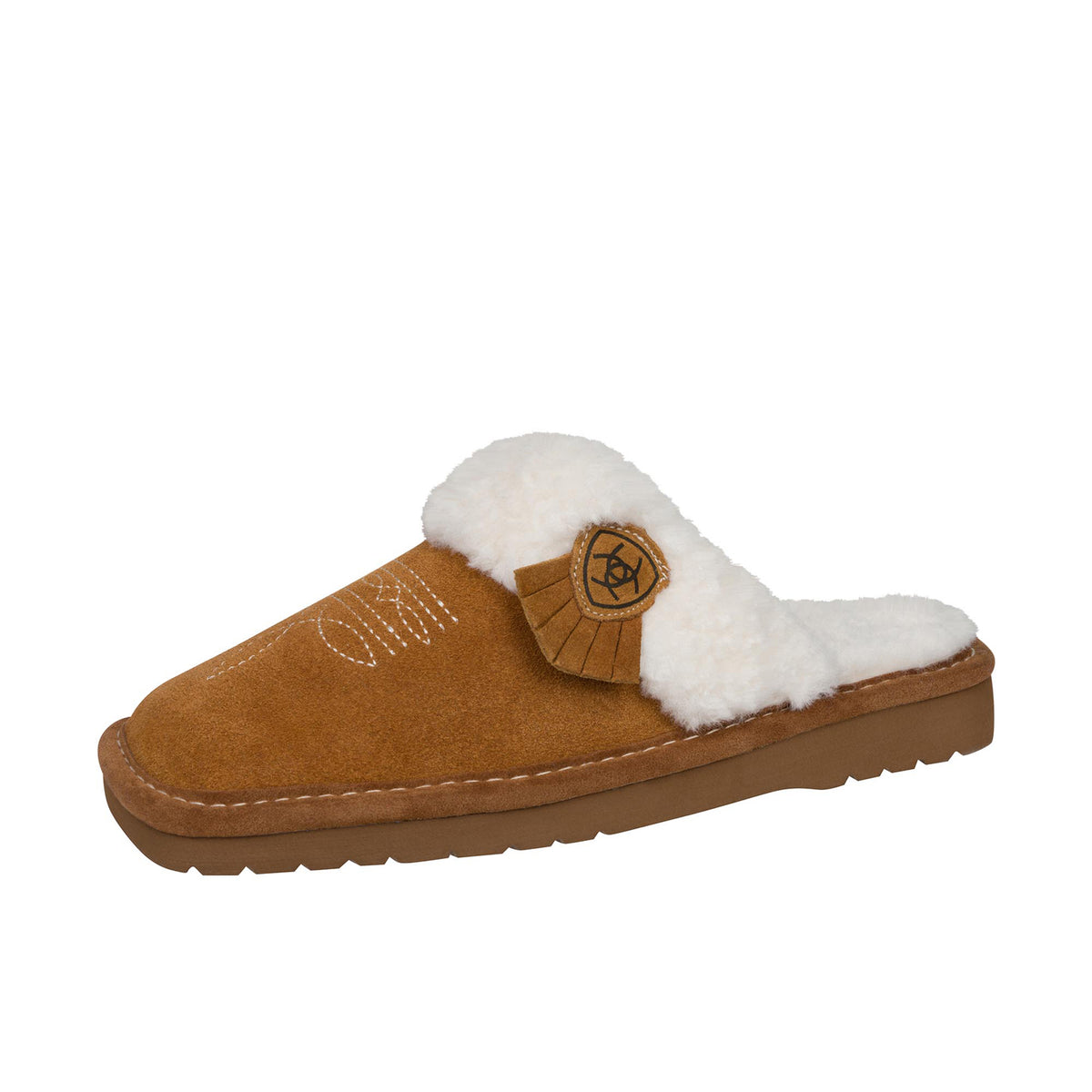 Ariat Women's Jackie Square Toe Slipper Slip-On Shoes & Clogs Ariat
