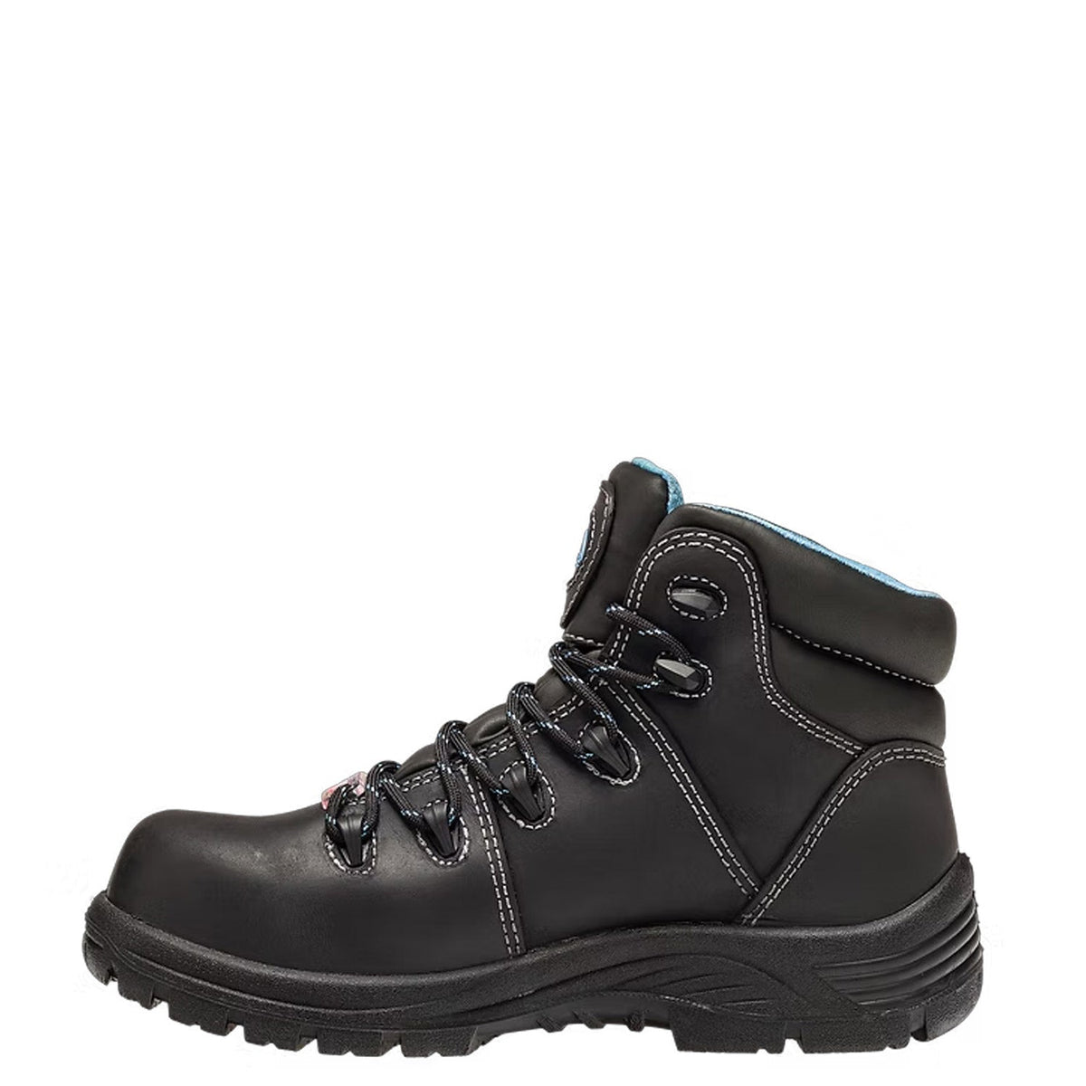 Avenger Women's Framer Waterproof Comp Toe Work Boot Work Boots Avenger Black 10 M