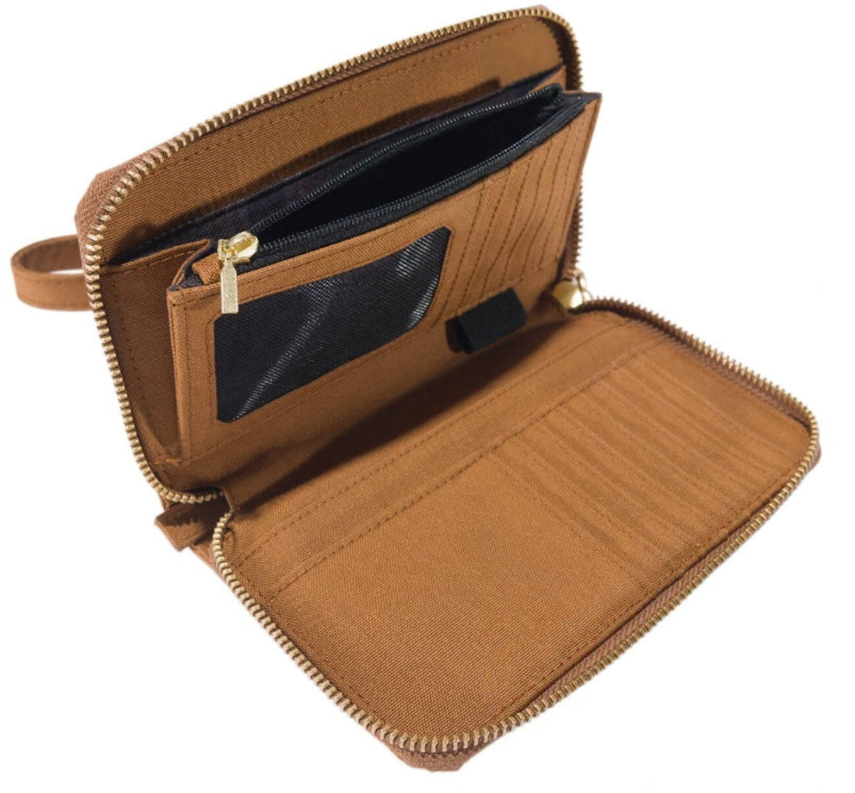 Carhartt Women's Nylon Duck Lay-Flat Clutch Wallet Wallets Carhartt