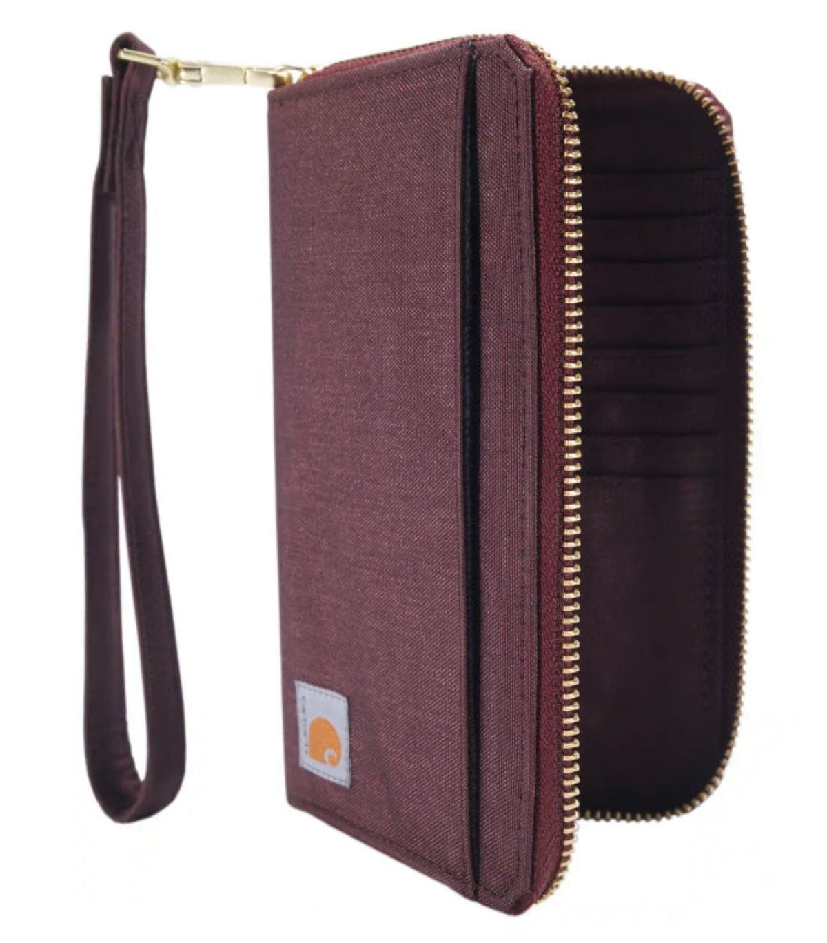 Carhartt Women's Nylon Duck Lay-Flat Clutch Wallet Wallets Carhartt