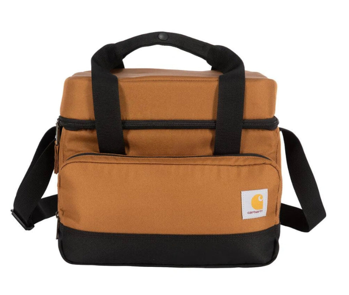 Carhartt Insulated 18 Can 2-Compartment Cooler Coolers & Thermos Carhartt Carhartt Brown OS