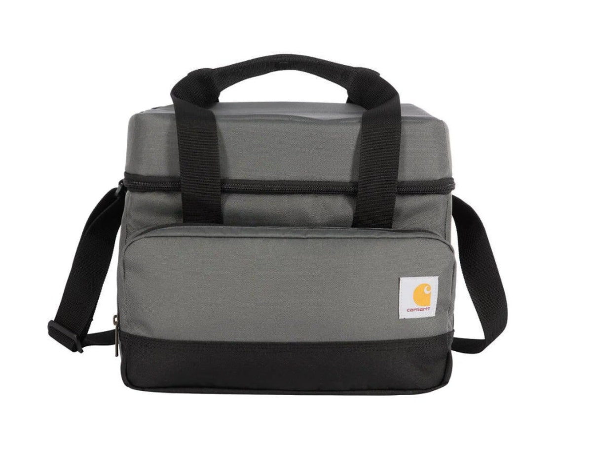 Carhartt Insulated 18 Can 2-Compartment Cooler Coolers & Thermos Carhartt Gravel OS