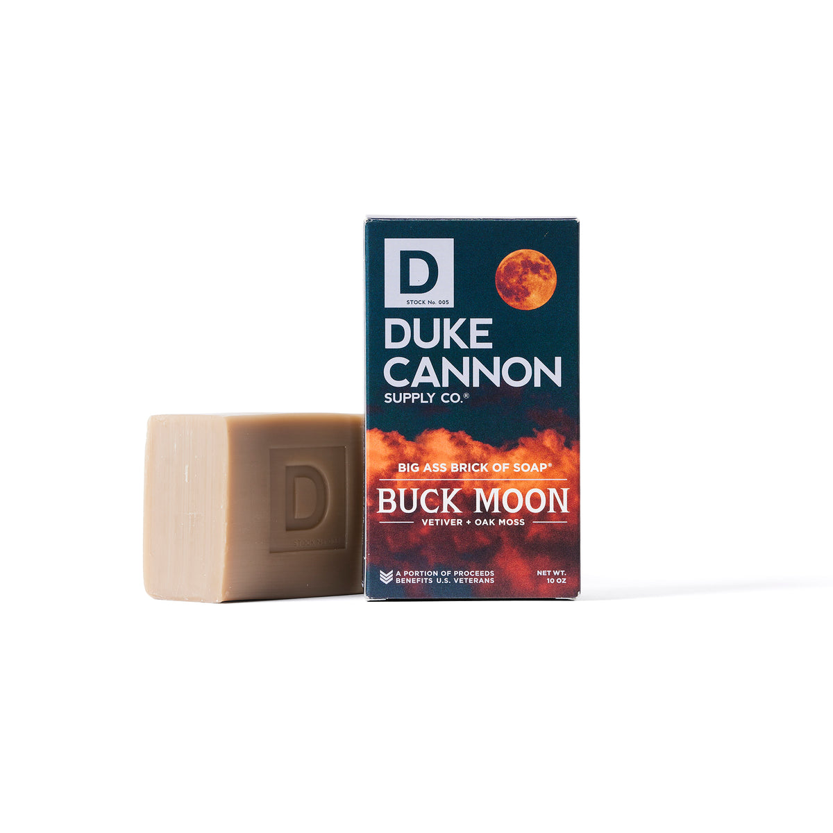 Duke Cannon Buck Moon Big Ass Brick of Soap Toiletries Duke Cannon Vetiver/Oak Moss OS
