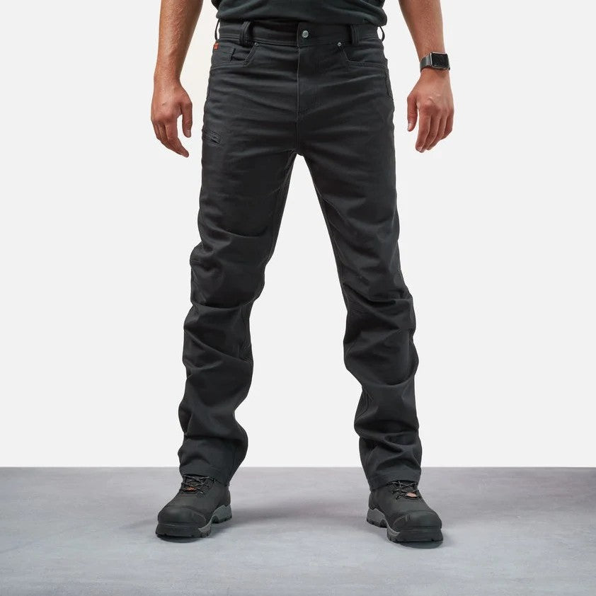 BRUNT Men's The Torra Water Resistant Stretch Work Pant Pants BRUNT Black 28 30 Inseam