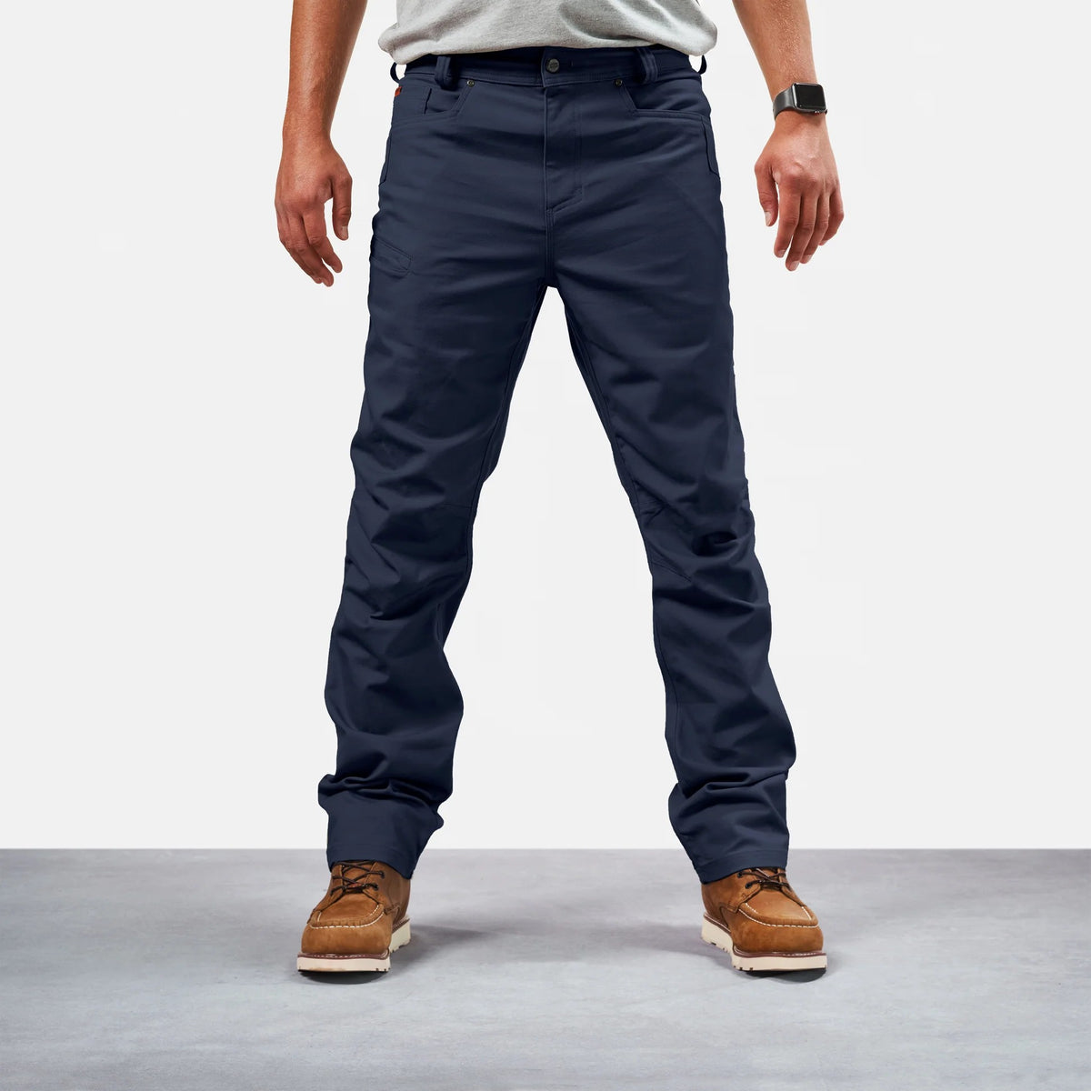 BRUNT Men's The Torra Water Resistant Stretch Work Pant Pants BRUNT Dark Navy 28 30 Inseam