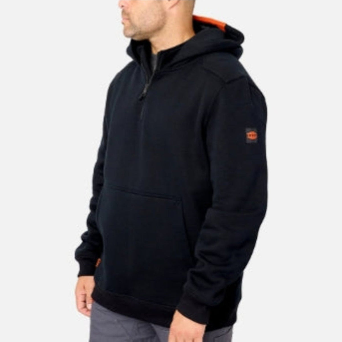 BRUNT Men's The Shevlin Water Resistant 1/4 Zip Hoodie Sweatshirts & Hoodies BRUNT