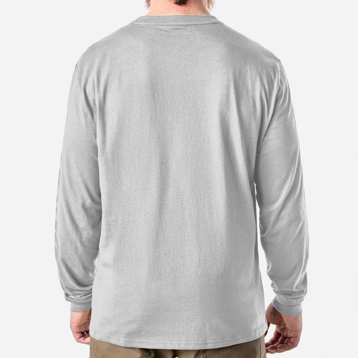 BRUNT Men's The Martin Utility Pocket Logo Long Short T-Shirt Long Sleeve T-Shirts BRUNT