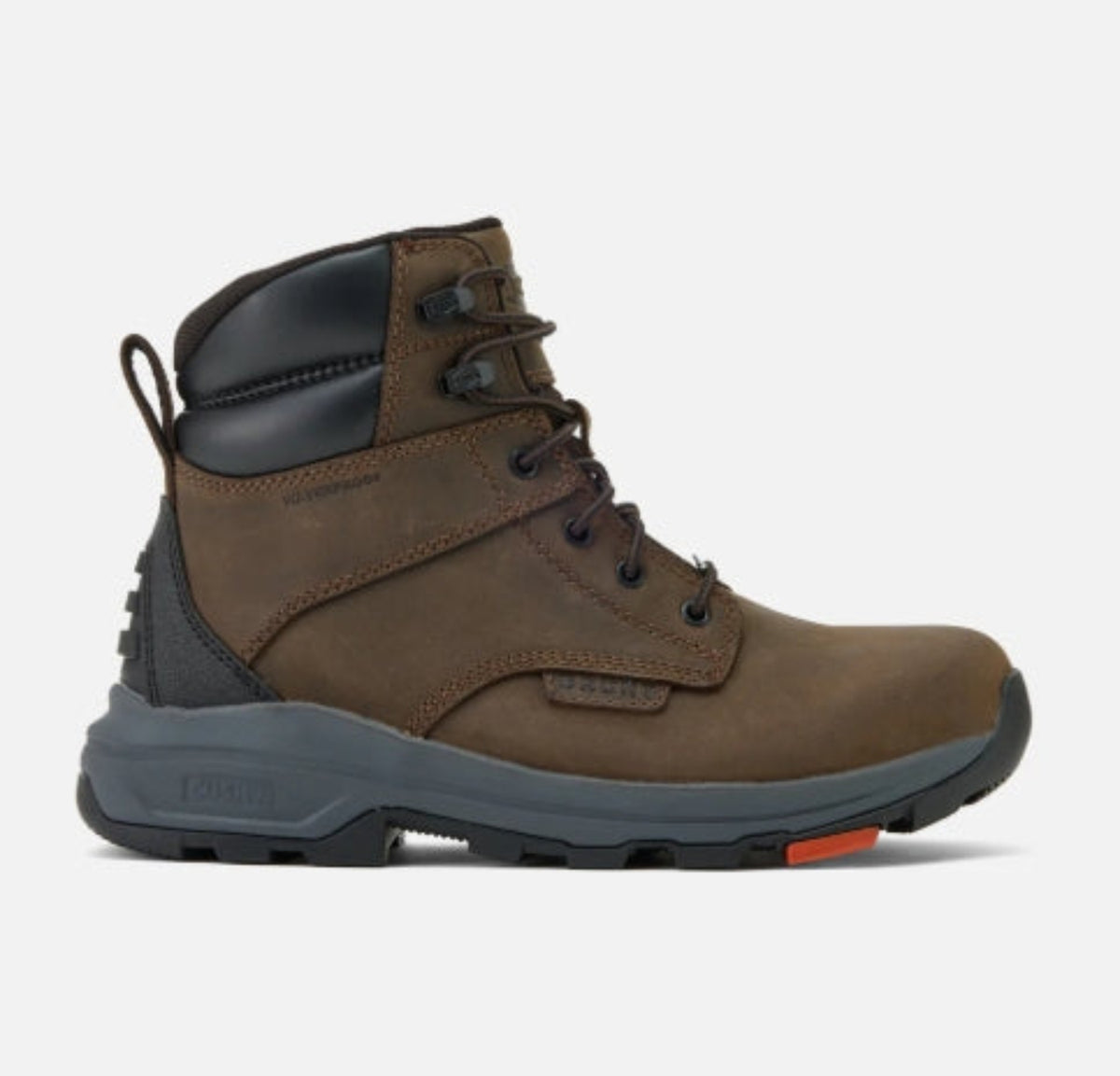 BRUNT Men's Kasparian 6" Waterproof Work Boot Work Boots BRUNT Dark Brown 10 D/2E