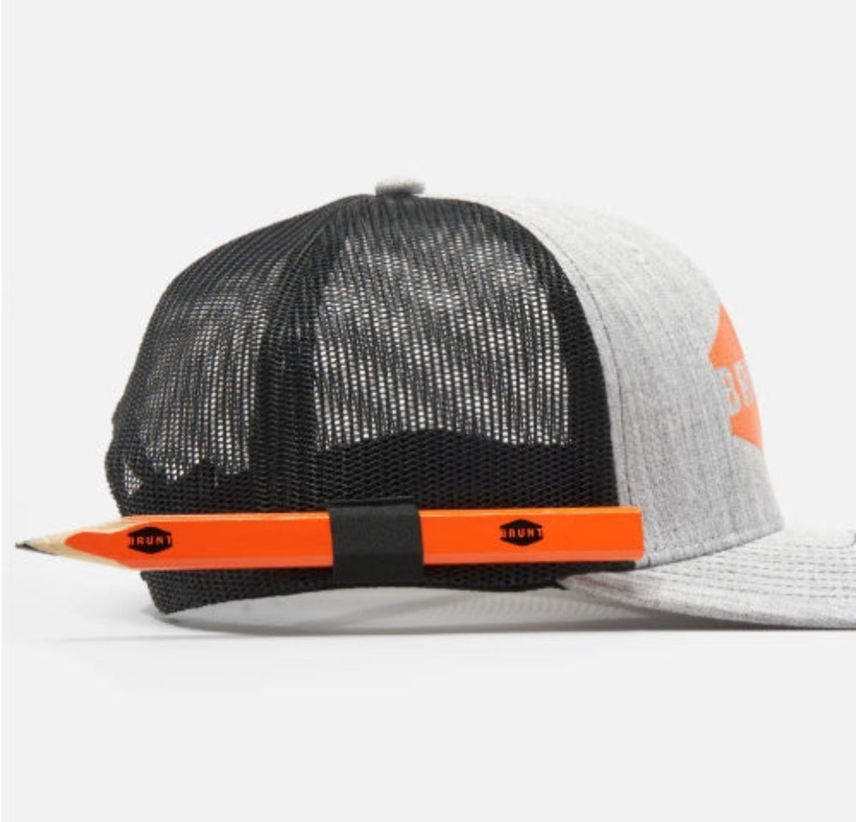 BRUNT Men's Curved Brim Pencil Holder Snapback Cap - Work World - Workwear, Work Boots, Safety Gear