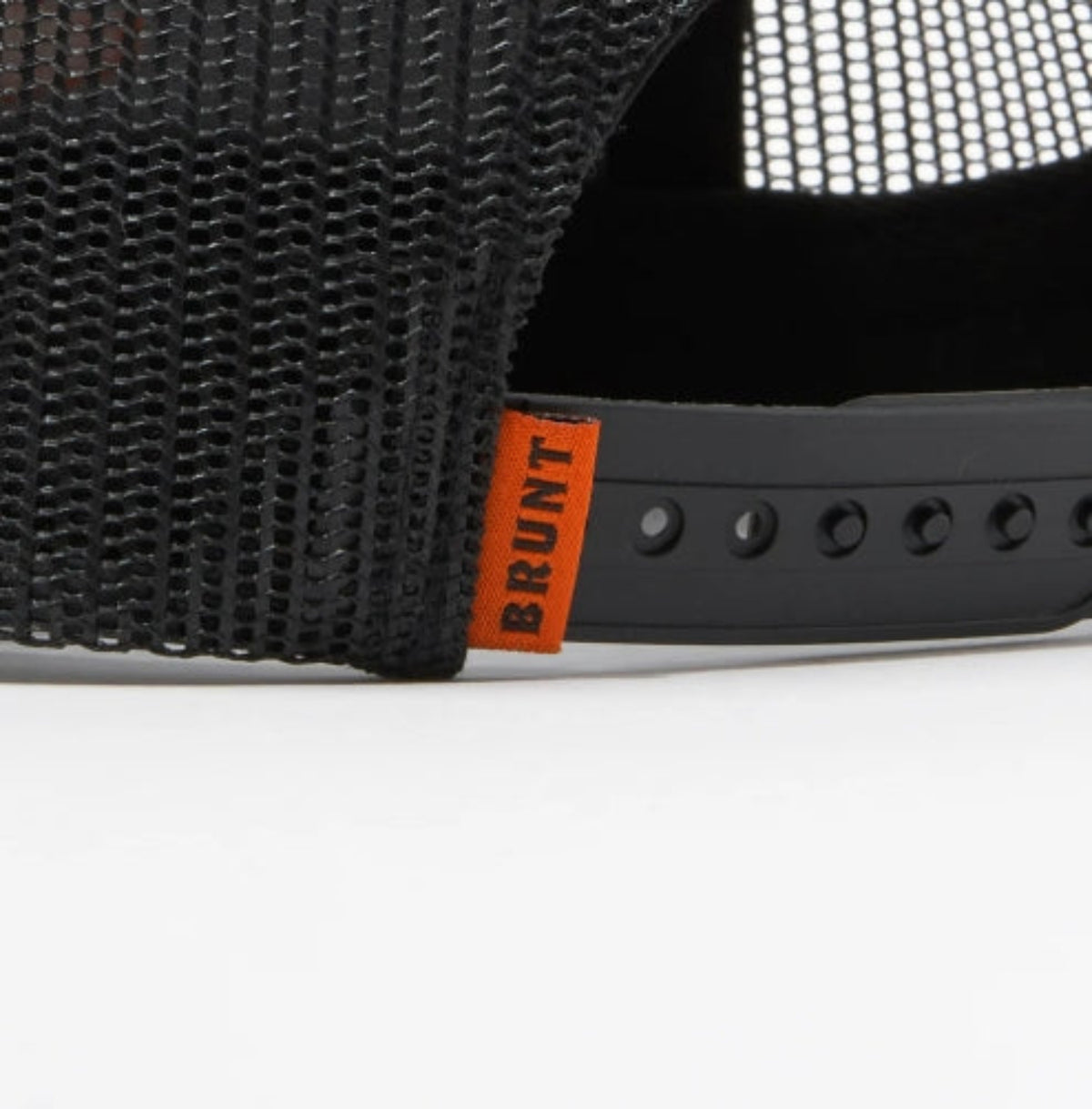 BRUNT Men's Flat Brim Pencil Holder Snapback Cap Hats & Caps BRUNT