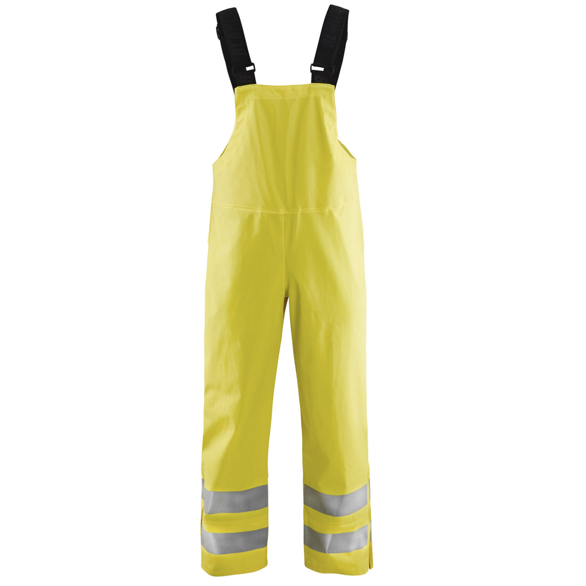 Blaklader Men&#39;s Hi-Vis Rain Bib Overalls - Work World - Workwear, Work Boots, Safety Gear
