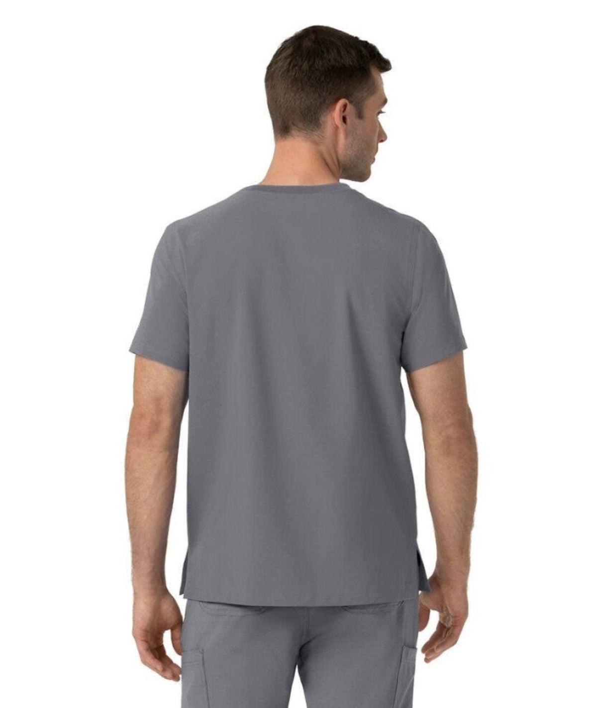 Carhartt Men's Cross Flex Crewneck Pocket Short Sleeve Scrub Top - Work World - Workwear, Work Boots, Safety Gear