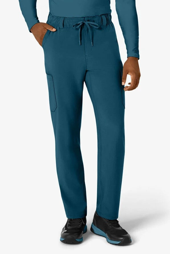 Carhartt Men's Force Cross Flex Straight Leg Scrub Pant Scrubs Carhartt Caribbean 2XL Reg