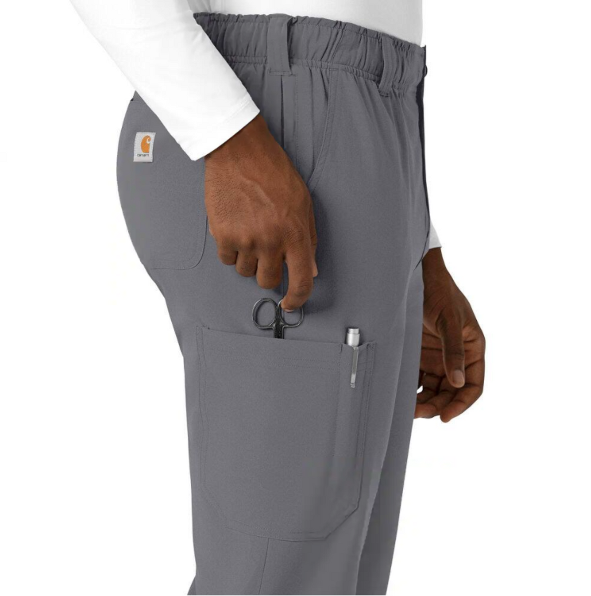 Carhartt Men's Force Cross Flex Straight Leg Scrub Pant Scrubs Carhartt