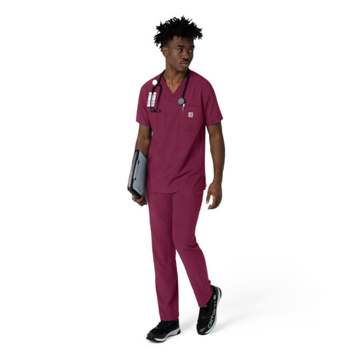 Carhartt Men's Force Cross Flex Straight Leg Scrub Pant Scrubs Carhartt